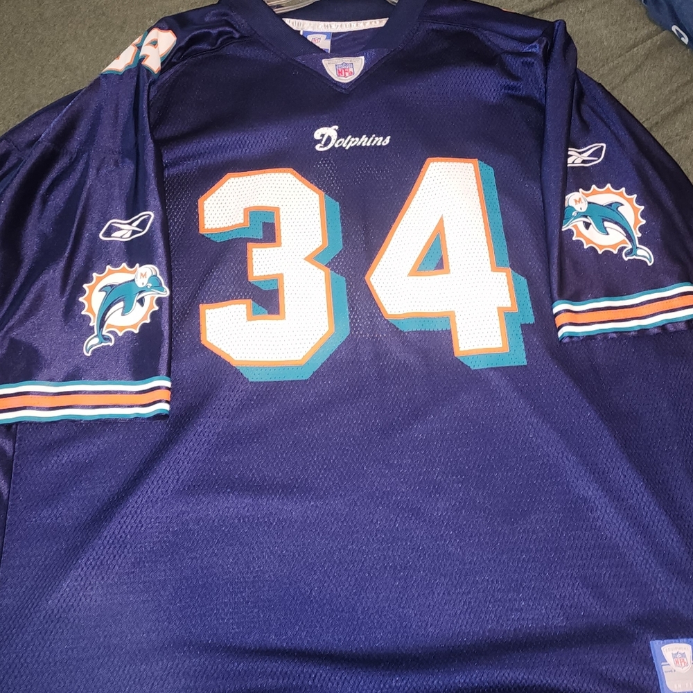Ricky Williams dolphins jersey